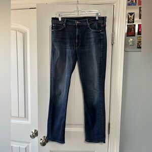 MOTHER jeans the mid-rise ankle dazzler